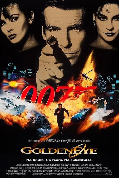 GoldenEye film posteri