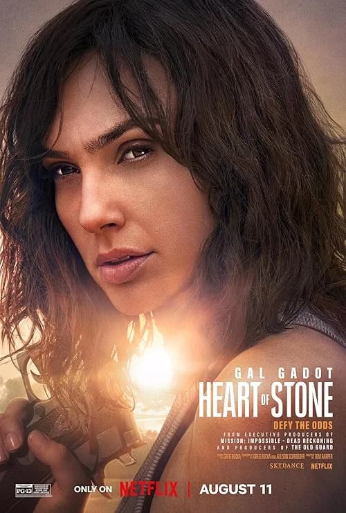 Heart of Stone film posteri