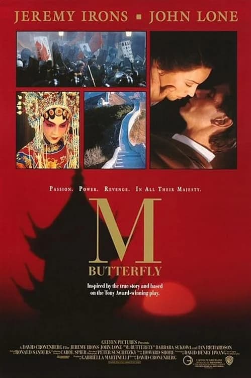 M. Butterfly film posteri